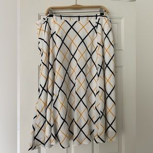 Bea & Dot for Modcloth Plaid Midi Skirt